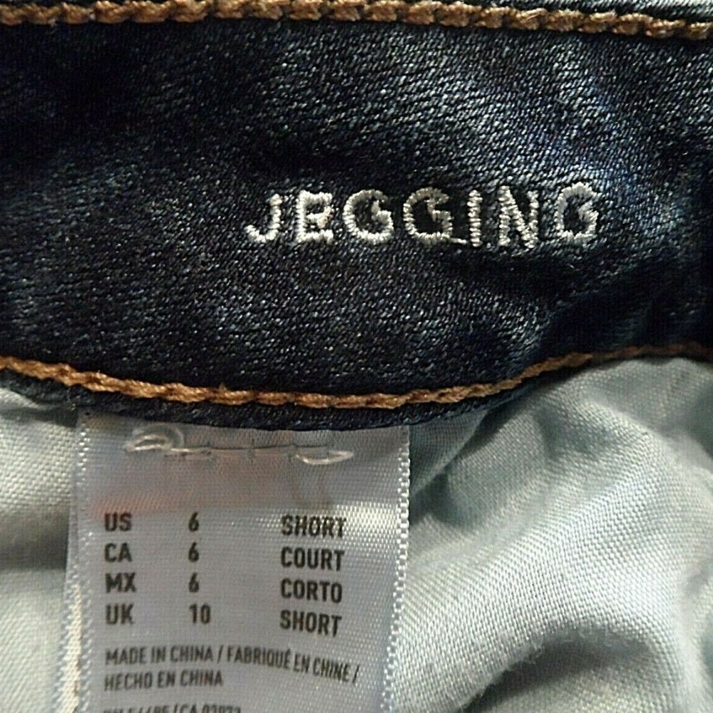American Eagle Jeggings 6 SHORT 360 Super Stretch - Picture 5 of 7